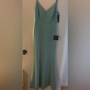 Lulus moments of bliss mermaid maxi dress